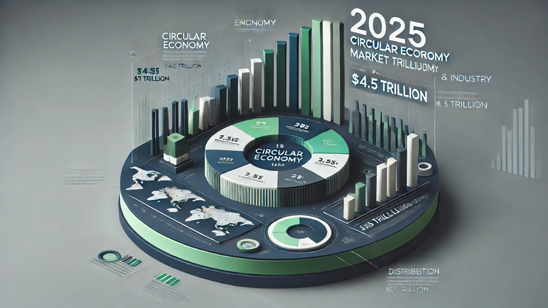 2025 글로벌 순환경제 시장 성장 분석 그래프