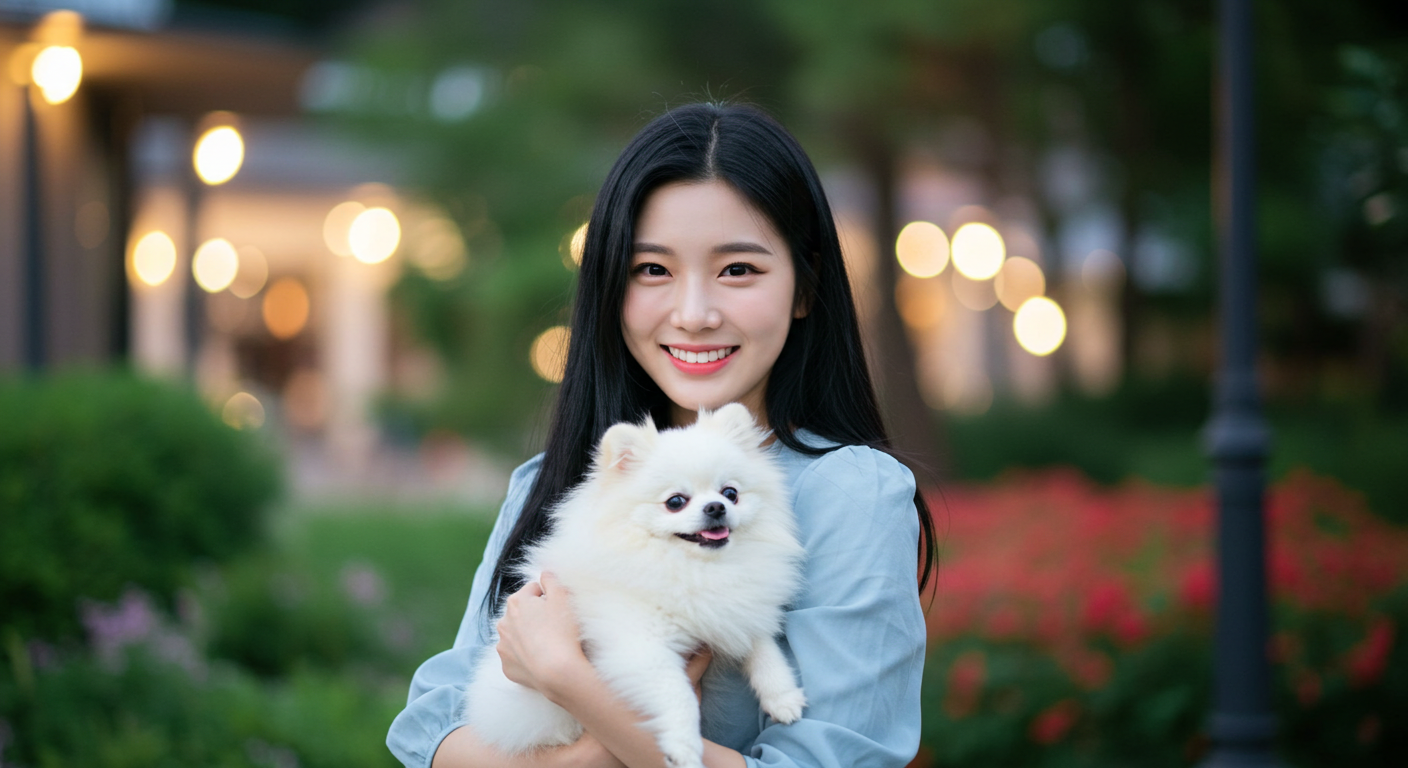 강아지랑 글램핑