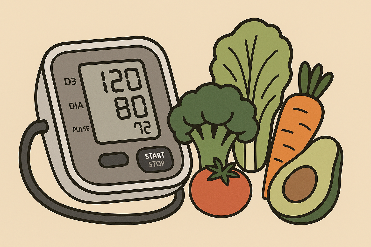 혈압 낮추는 음식과 생활 습관 정리