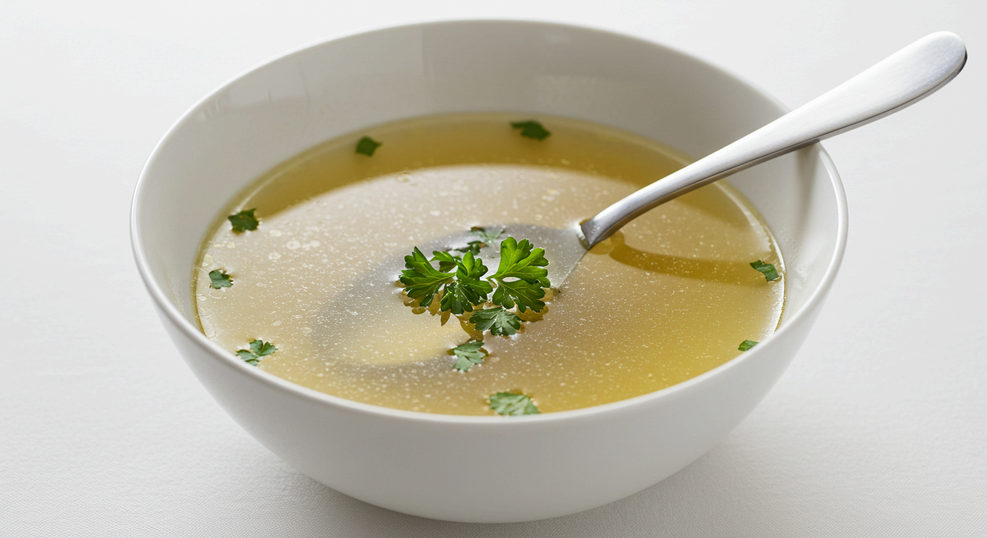 기름기 없는 맑은 국물이 좋아요