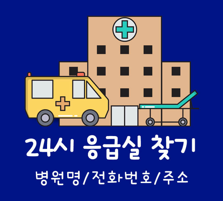 대구광역시 응급실 위치 정보