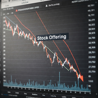 유상증자 발표후 주가하락
