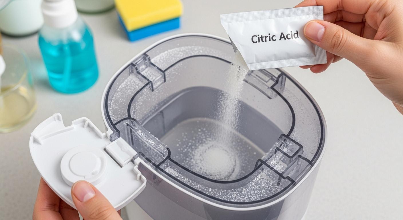 가습기 청소방법 구연산