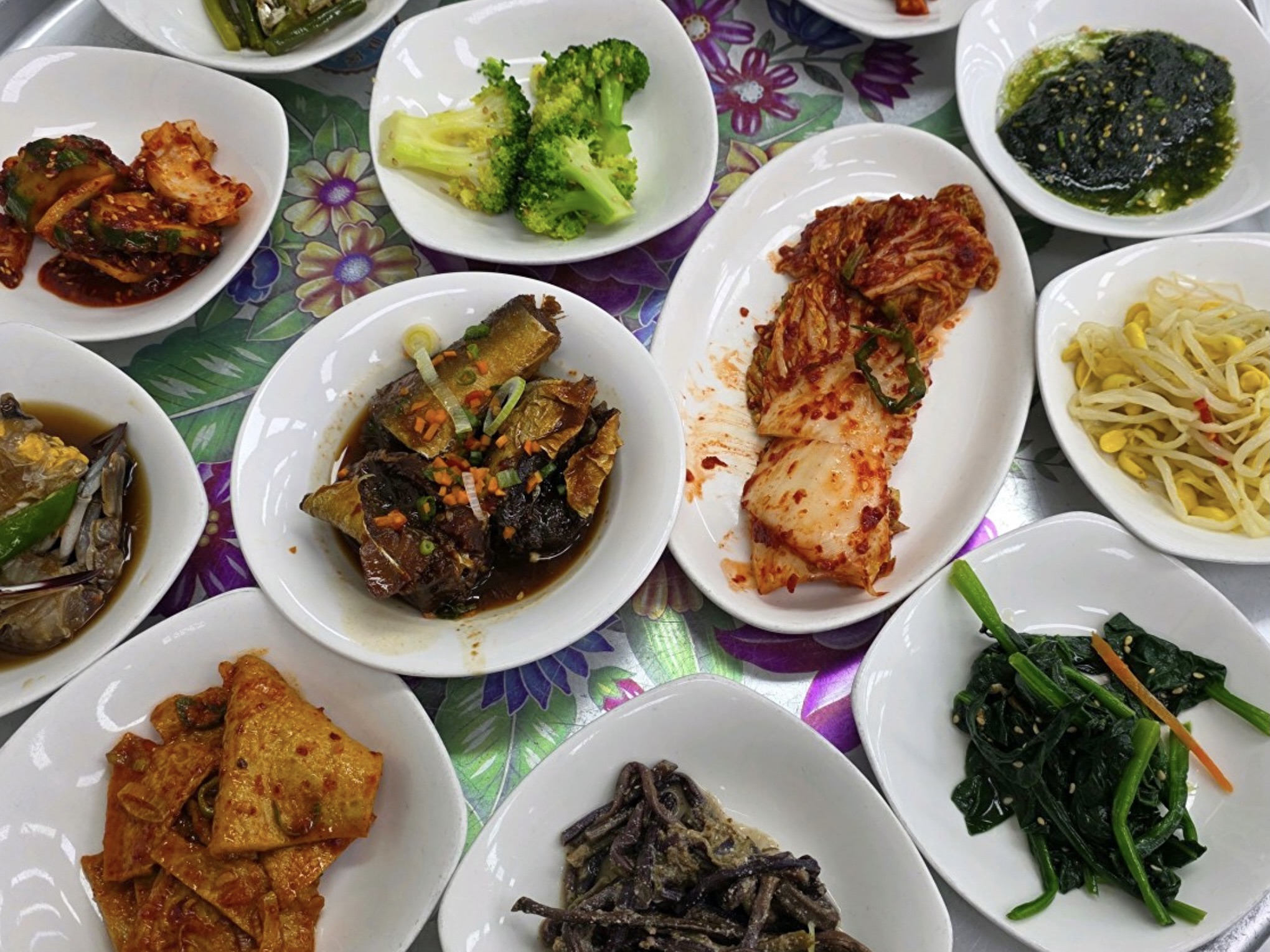 실비식당 백반 정식 메뉴