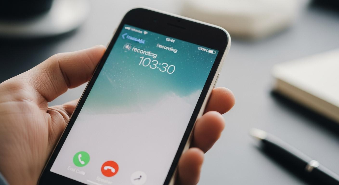 아이폰 통화 녹음 주의사항