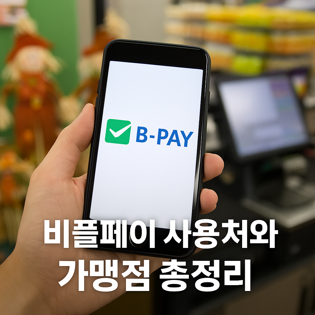 비플페이 사용처와 가맹점 총정리