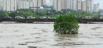 2025 아산 곡교천 홍수경보, 재난 속의 도시를 기록하다