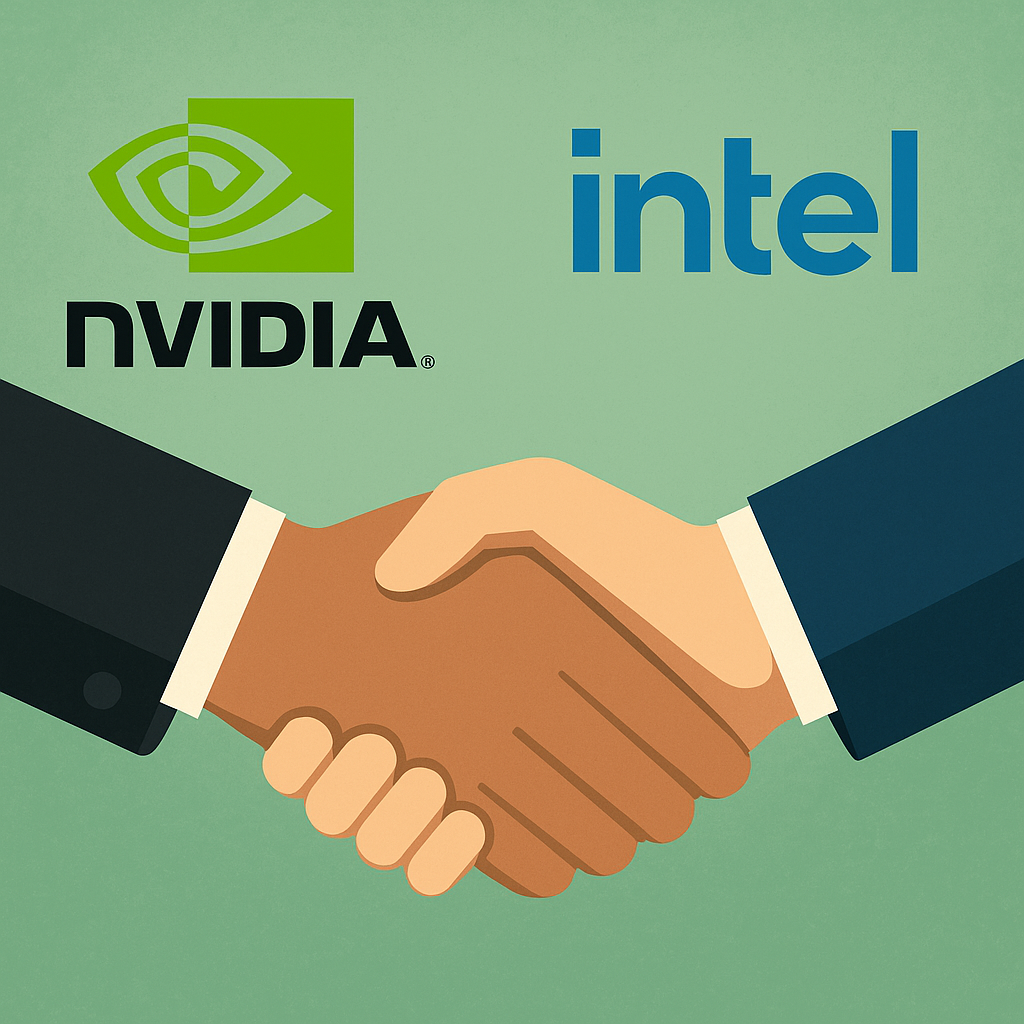 엔비디아-인텔 협업 (챗GPT 생성)