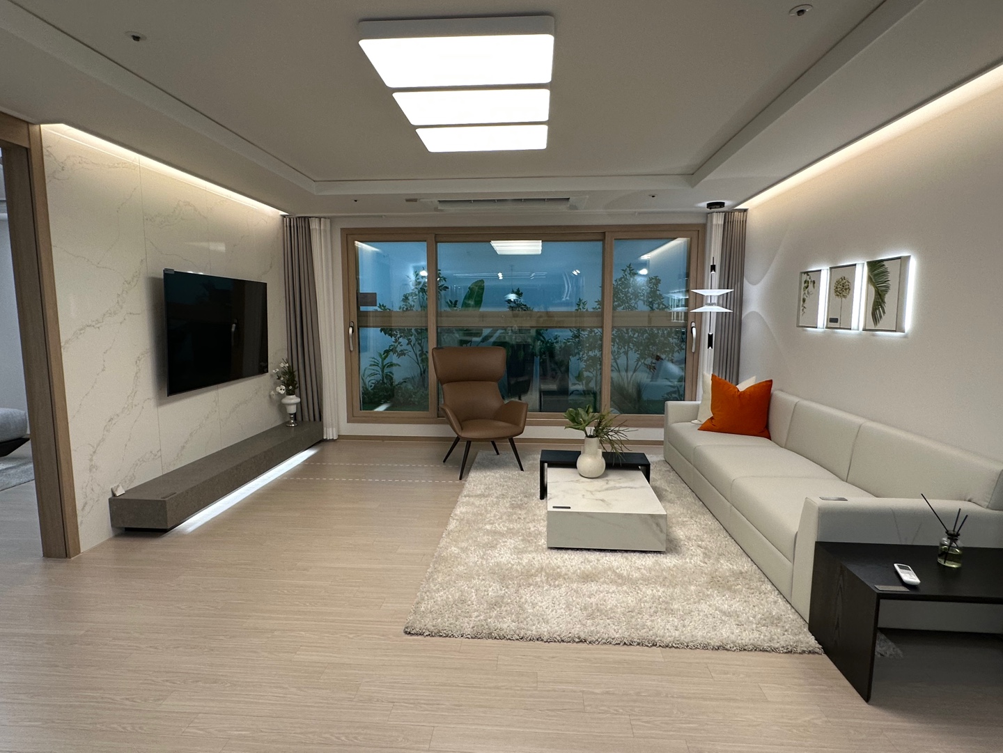 안성 힐스테이트 B타입 거실 사진