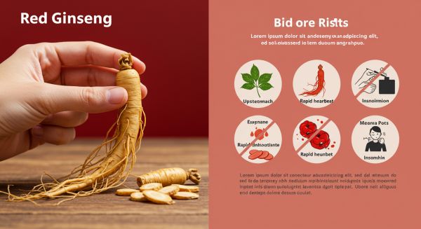 홍삼의 효능보다는 섭취 전 신중한 판단이 필요함