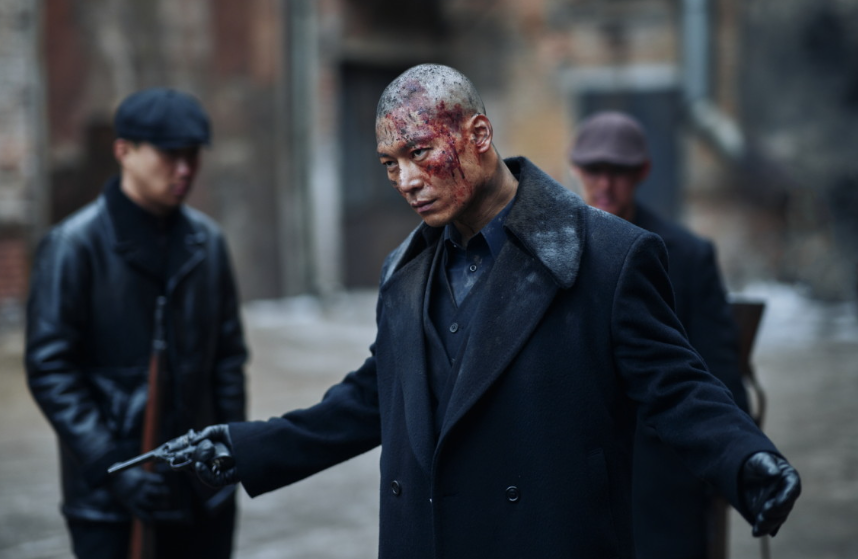 영화 하얼빈 안중근을 놓친 후 그의 행방을 묻는 모리 중좌