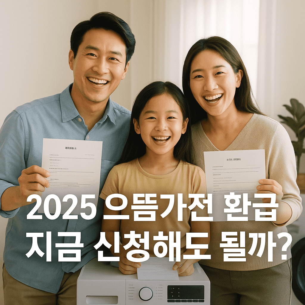 2025 으뜸가전환급 신청방법 가이드: 환급 절차 완벽 정리