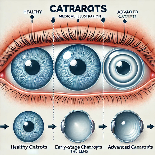 백내장 진행 과정