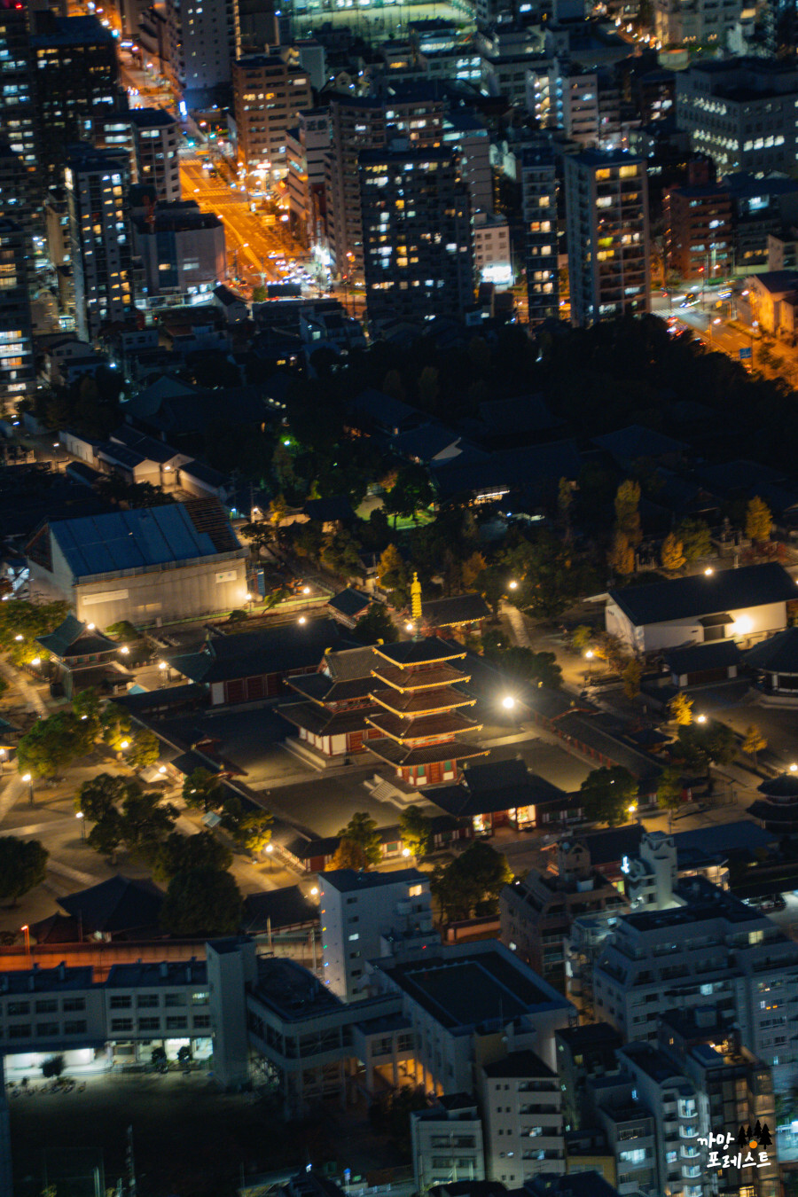 오사카 하루카스 300 야경