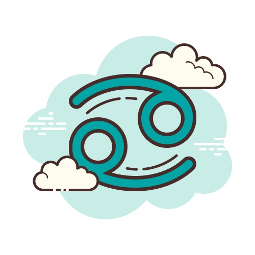 게자리 사인 일러스트