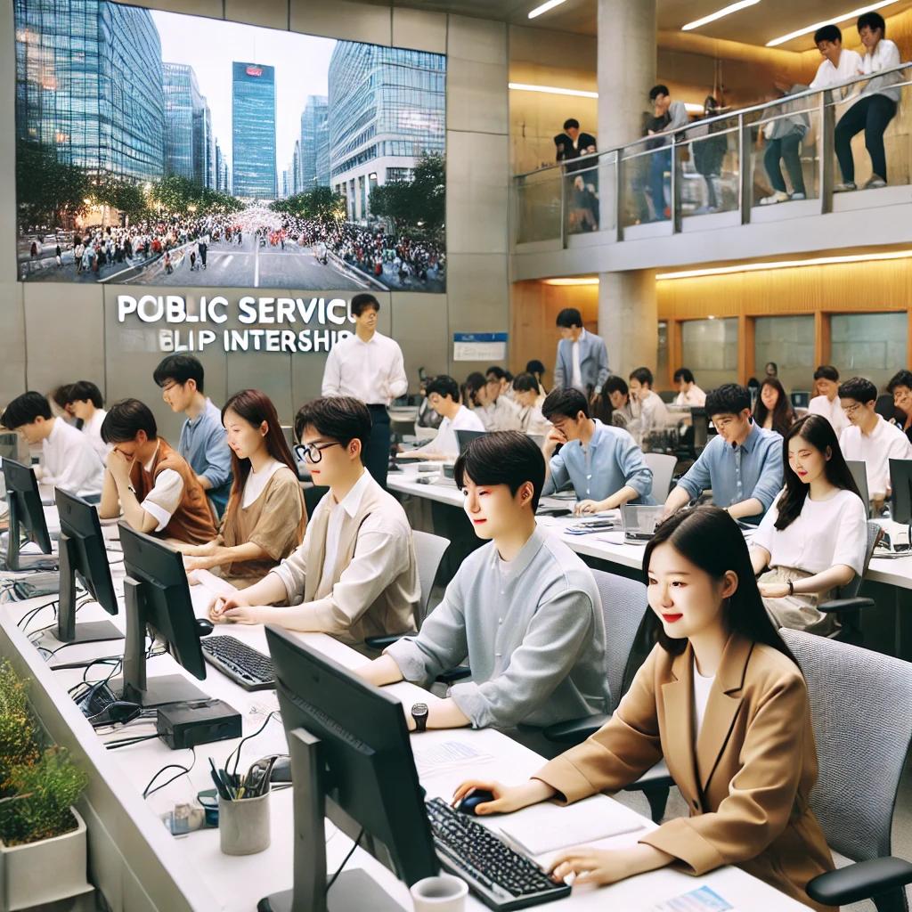 청년 시정체험 아르바이트