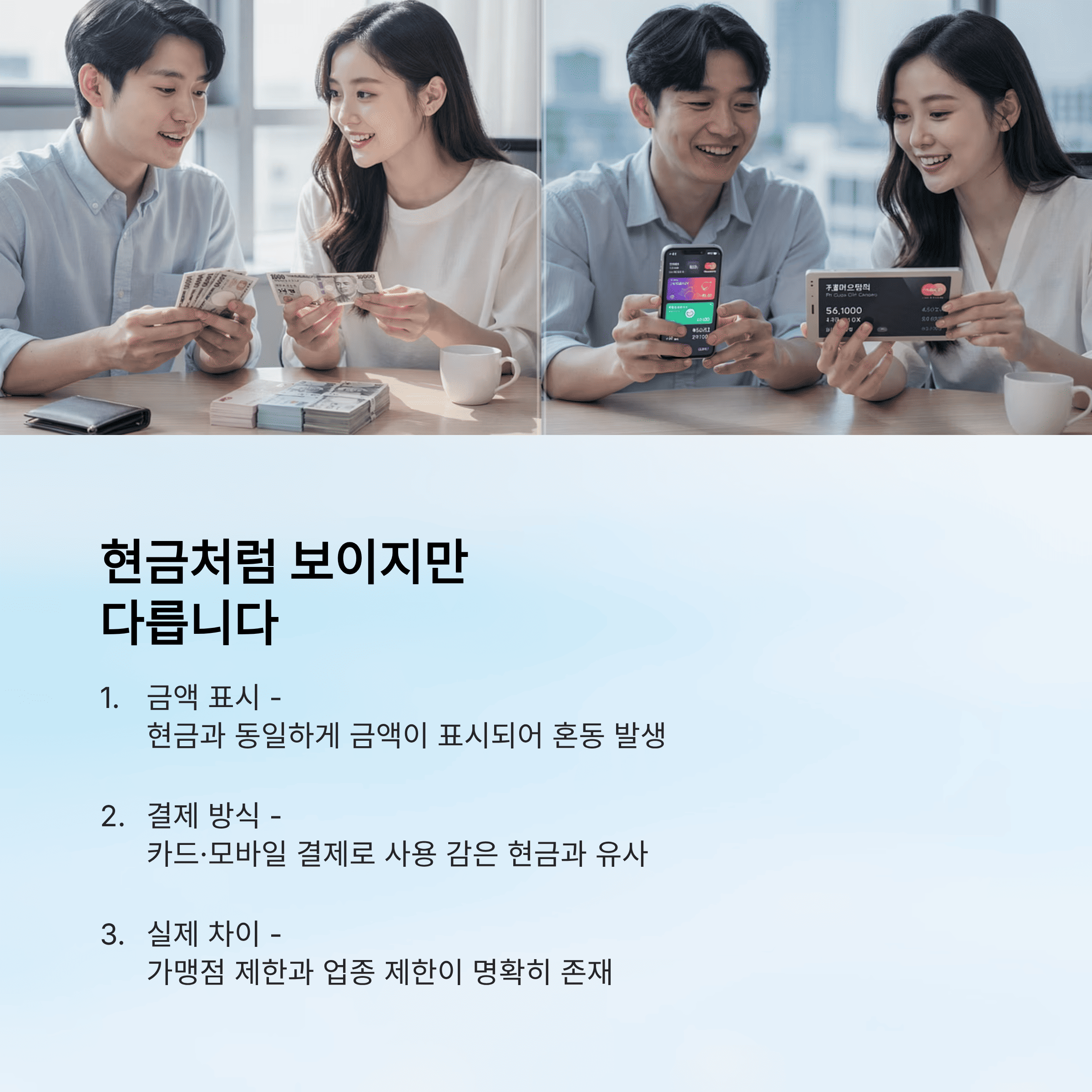 지역 사랑 상품권 실제 사용처