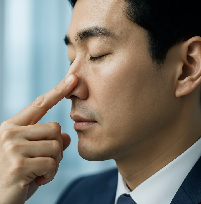 첫 번째 응급처치, 콧방울 옆 ‘비밀 스위치’