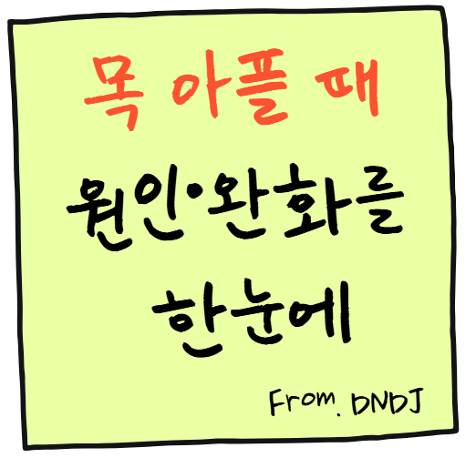 목이 아플 때, 거북목 때문만은 아니다? 통증 패턴부터 체크