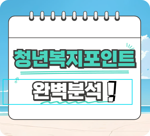 청년복지포인트 완벽분석 썸네일