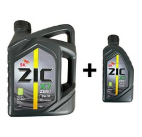 ZIC X7 ZERO 0W30 4L 1개 + 1L 1개 가솔린&#44; 지크 X7 ZERO 0W30(가) 4L 1개+1L 1개