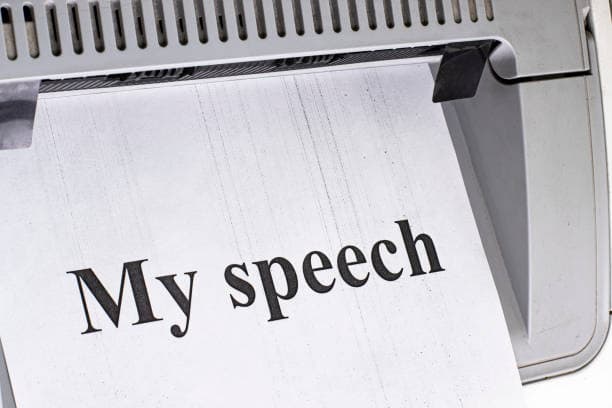 스피치 원고 작성법