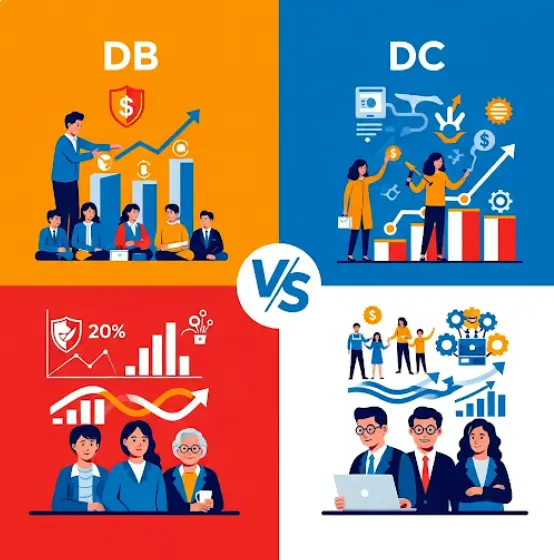 퇴직연금 DB형 DC형 차이