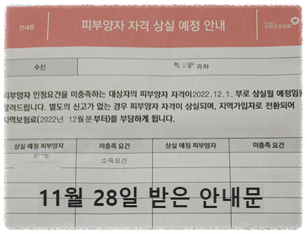 소득 정산부과 동의서 안내문