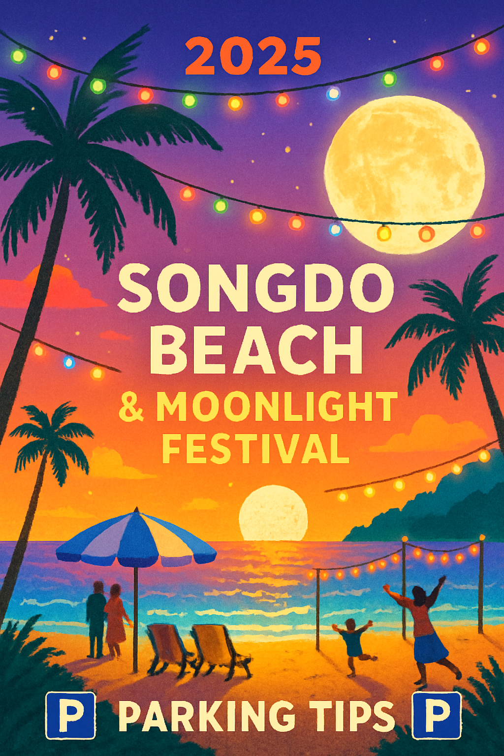2025 송도 해변·달빛 축제, 주차 꿀팁!