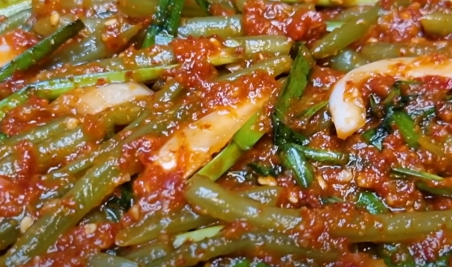 고구마순 김치