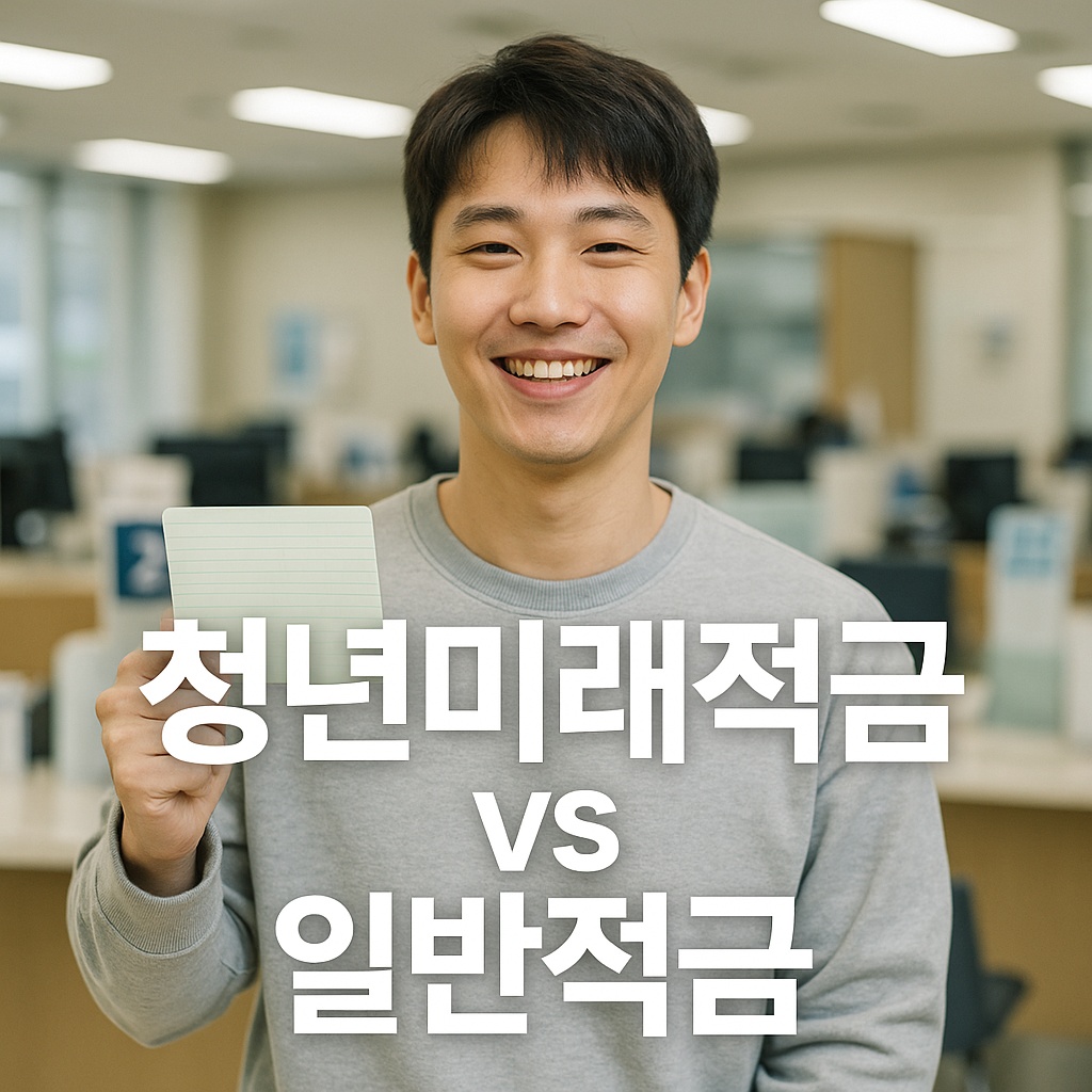 청년미래적금과 일반 적금 비교 분석
