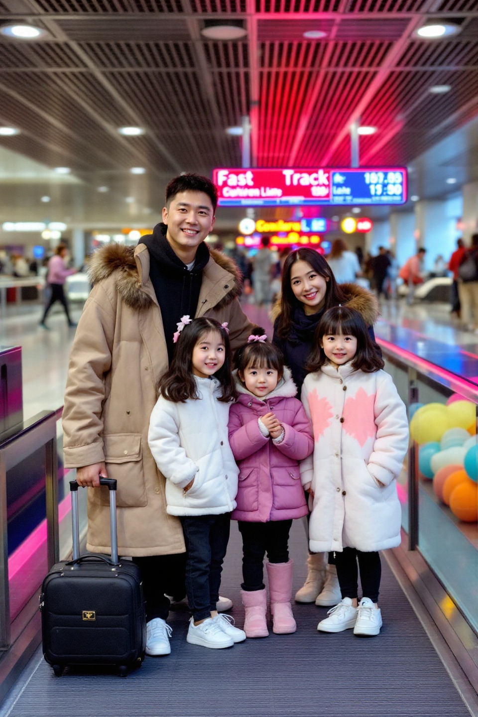 다자녀 공항 패스트 트랙