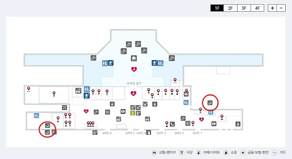 김포공항-국내선-흡연실-1층