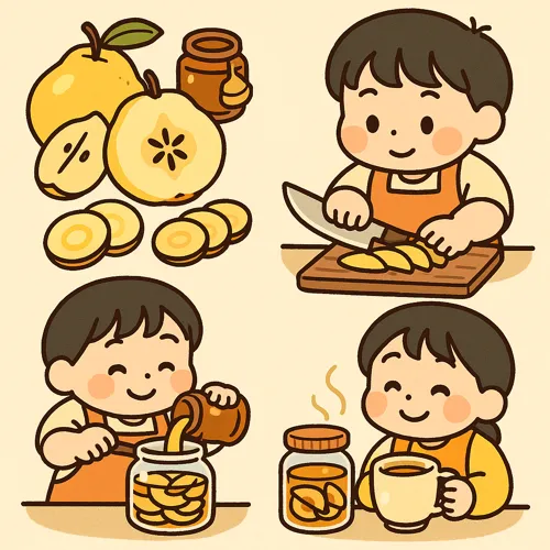모과차 효능 기침 완화 도움
