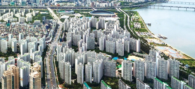 서울아파트 조감 사진