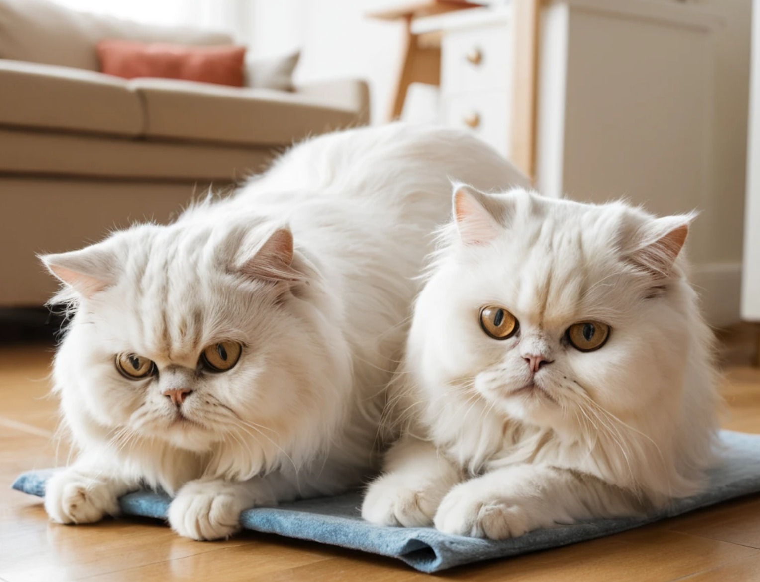 페르시안 고양이의 성격과 생활 습관