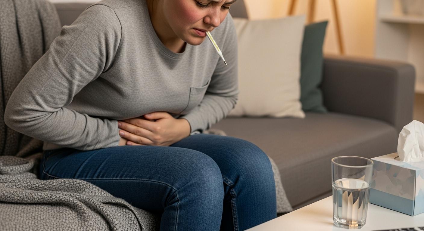 요즘 독감 증상 복통