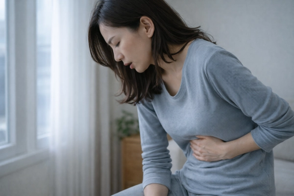 오른쪽 갈비뼈 아래 통증