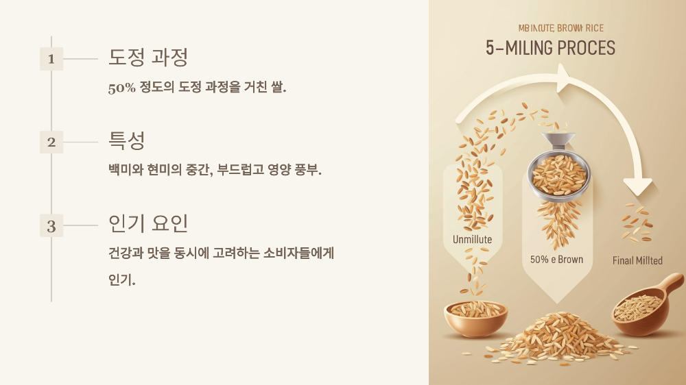 오분도미밥의 주요 효능