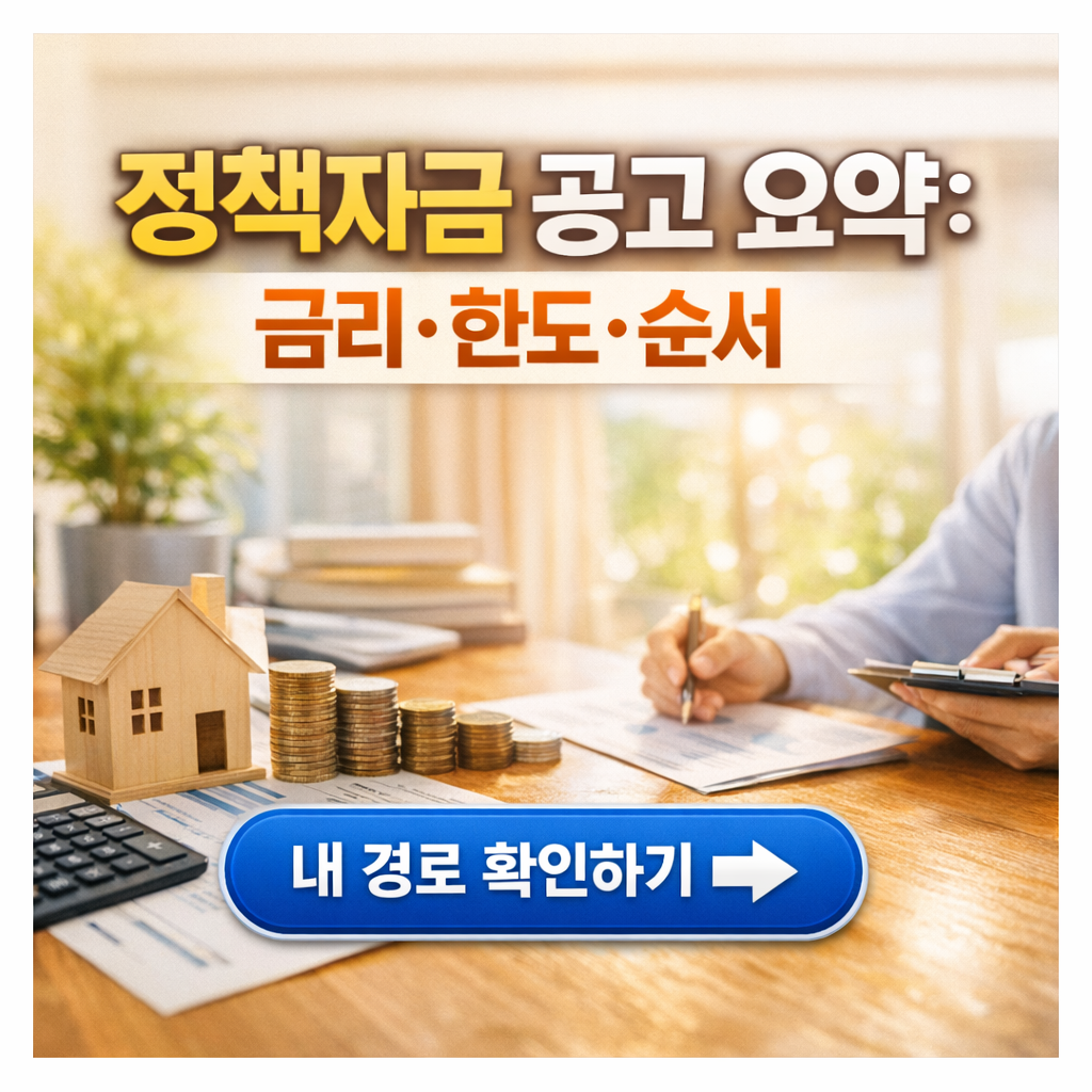 2026년 소상공인 정책자금 공고 요약: 금리·한도·신청 순서 한눈에 정리