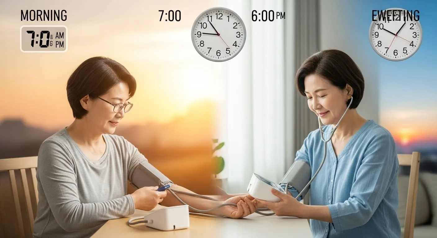50대 고혈압 약 복용시간 아침 저녁 언제가 좋을까