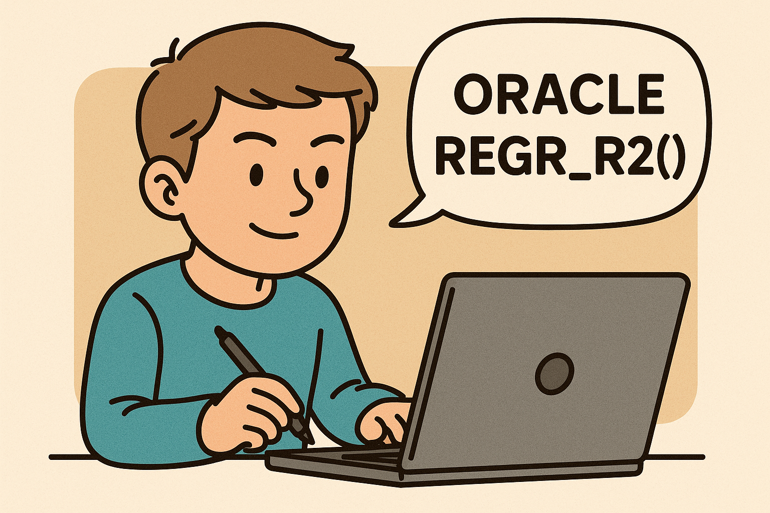 오라클 REGR_R2() 함수로 회귀 분석의 신뢰도 측정하는 법