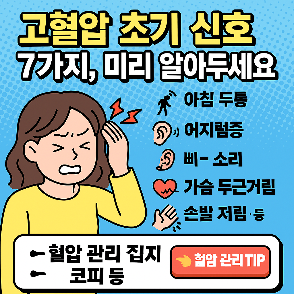 고혈압 초기 신호7가지, 미리 알아두세요 관련사진