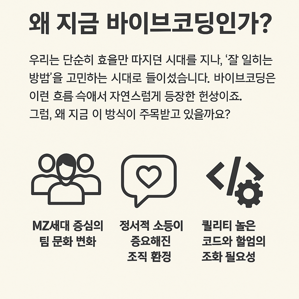 바이브코딩이란? 새로운 개발자 문화를 말하다