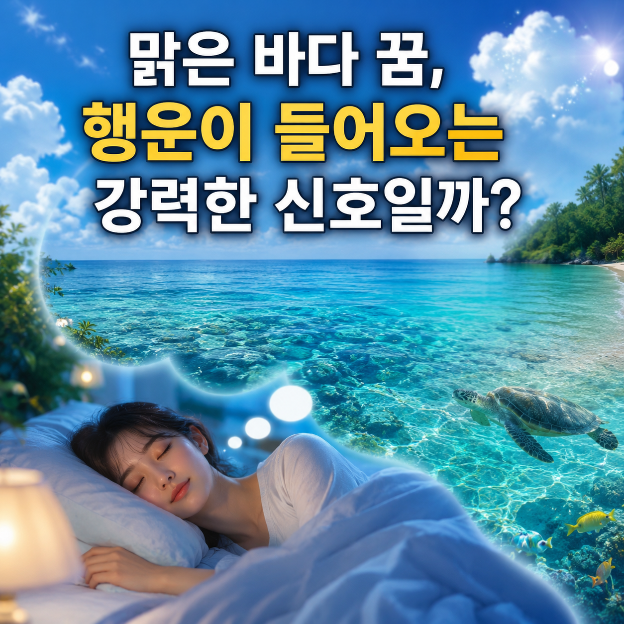 맑은 바다 꿈