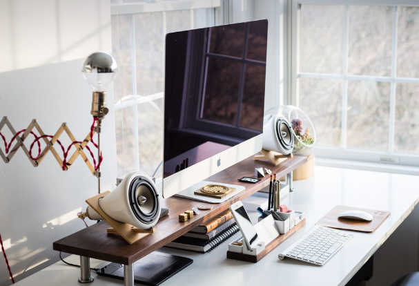 정리정돈된책상