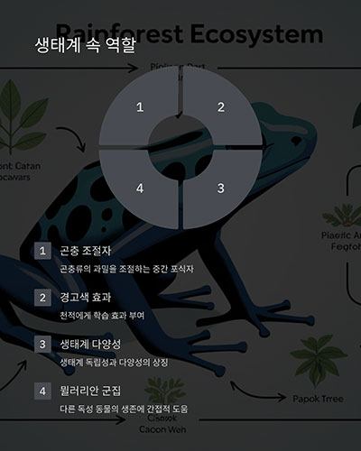 곤충 밀도 조절자, 상위 천적에 대한 경고색 유발자