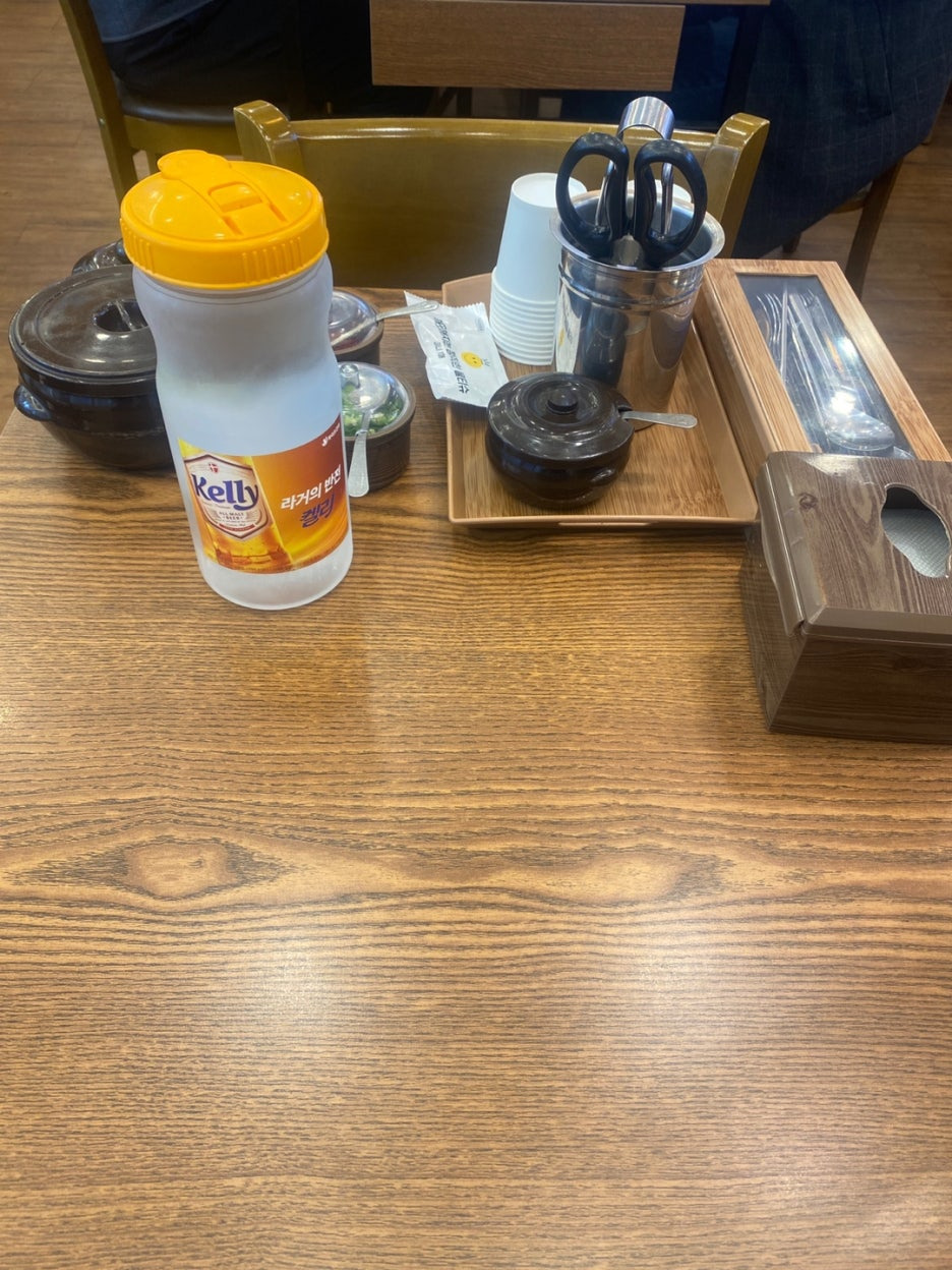 기본 테이블 상차림