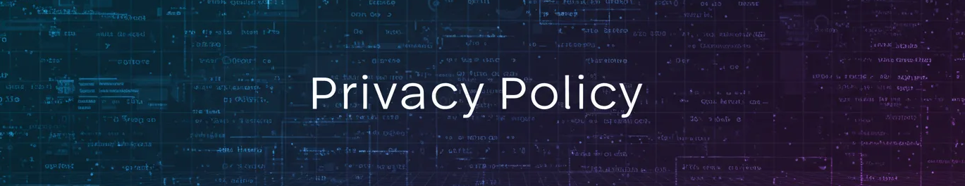 개인정보 보호정책 배너