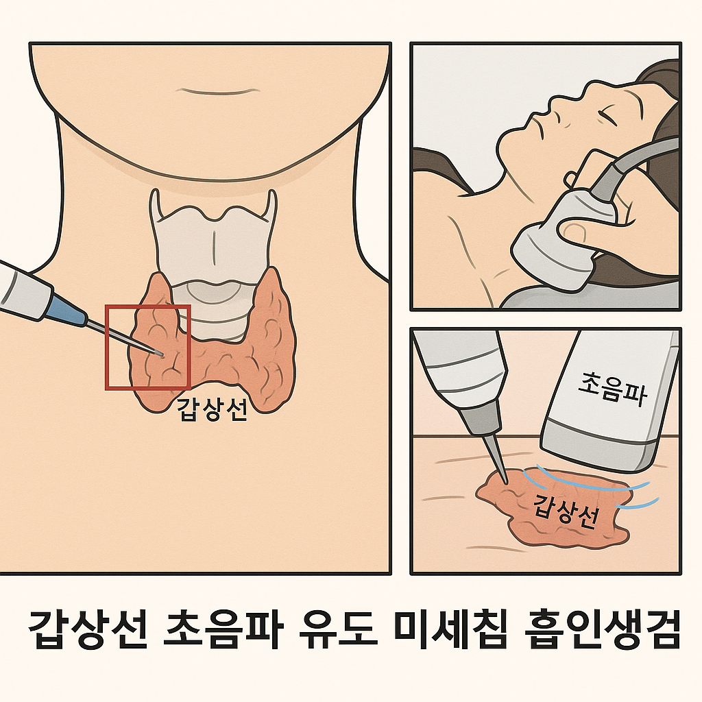갑상선 검사,초음파검사, 세침흡인 세포검사 관련사진